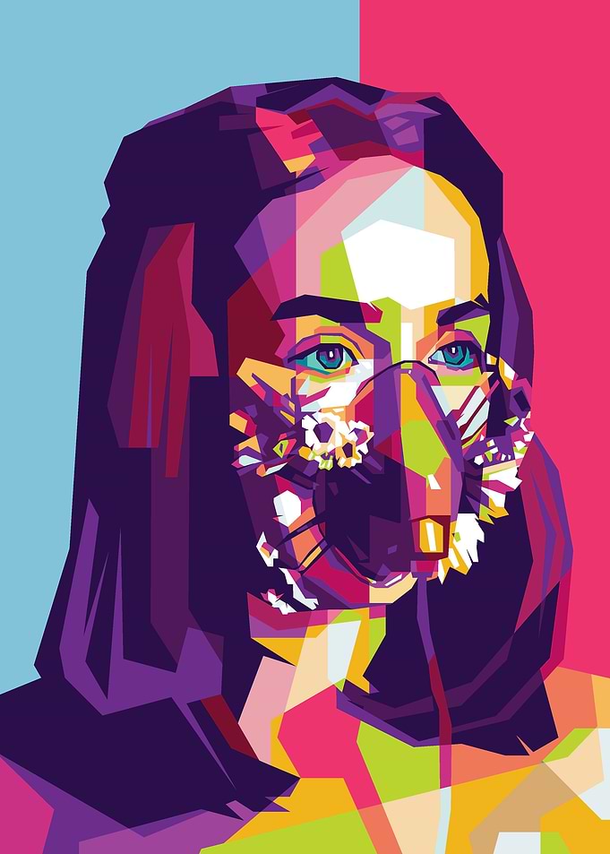 Women Mask Floral