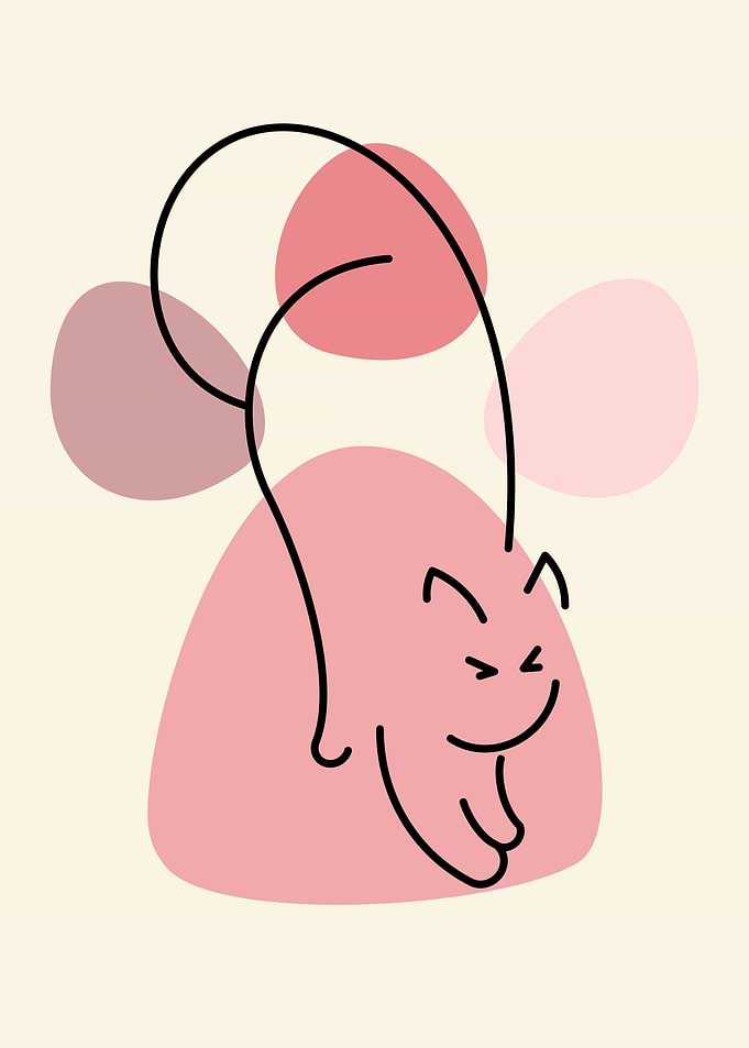Cat Line Art