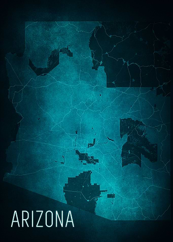 Arizona State Map