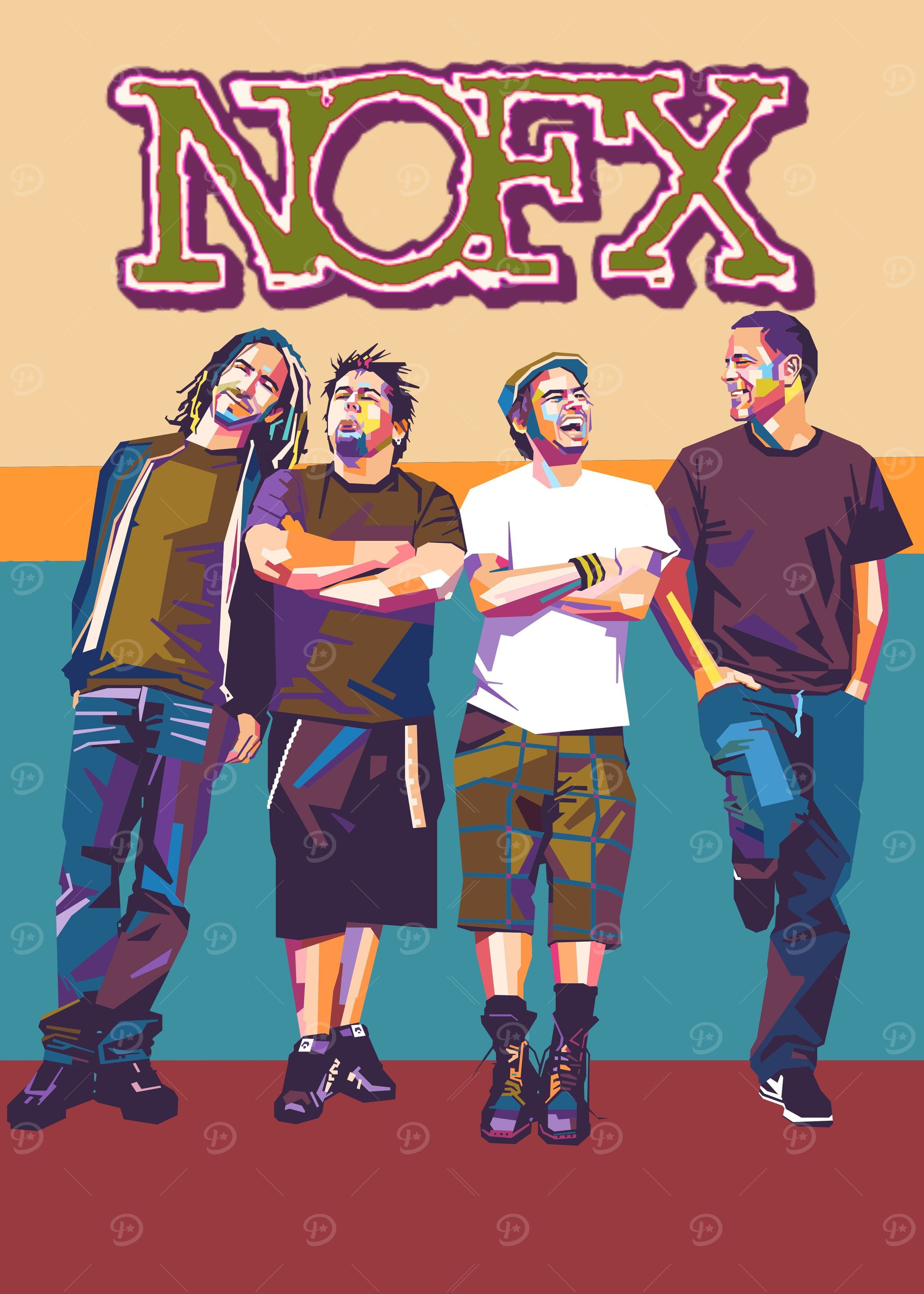 NOFX ポスター （フレームは付きません） Nofx Posters Online - Shop Unique Metal Prints, Pictures