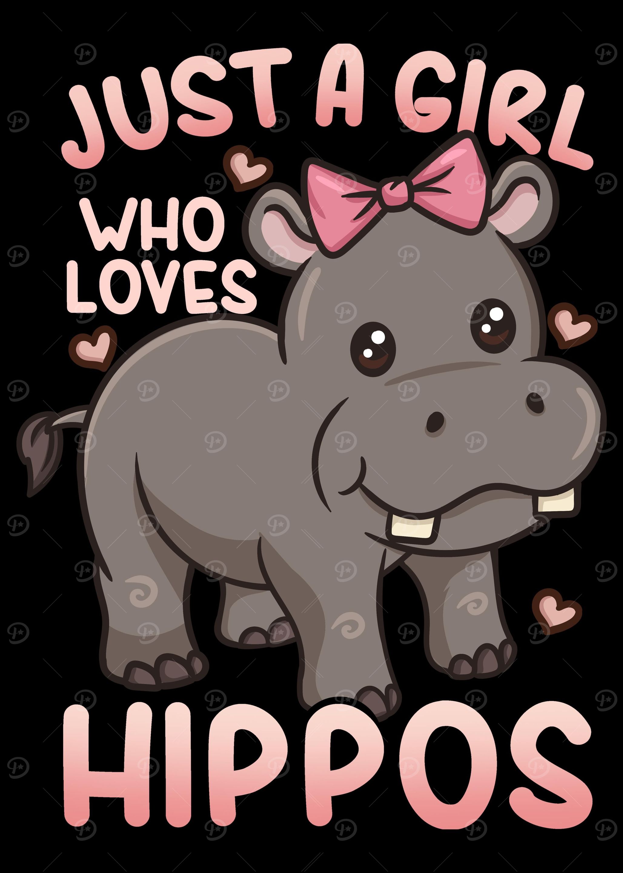 Hippos Hippopotamus Kawaii