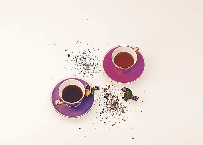tea poster 2 cup