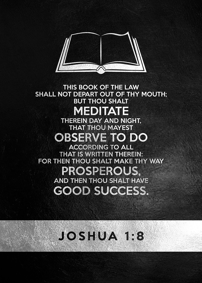 Joshua 1 8