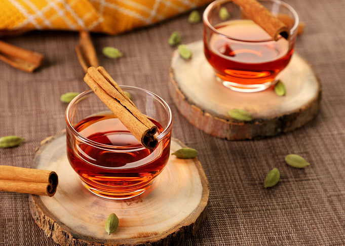 Healthy Green or Black Tea