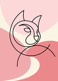 Cat Line Art
