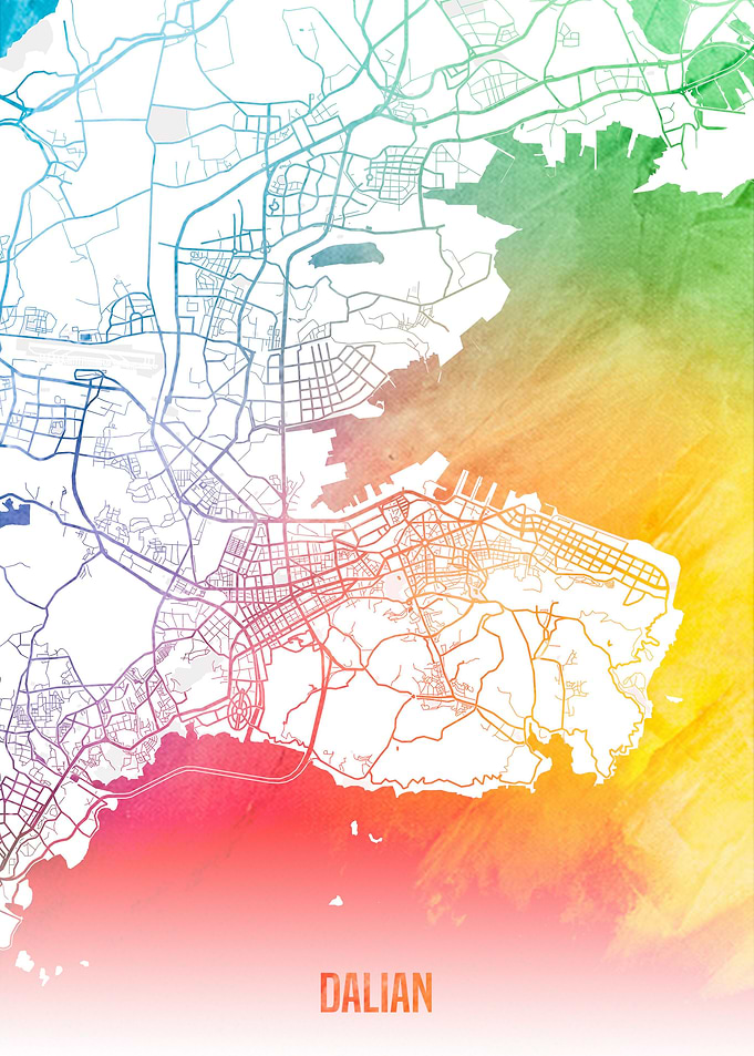 Dalian map