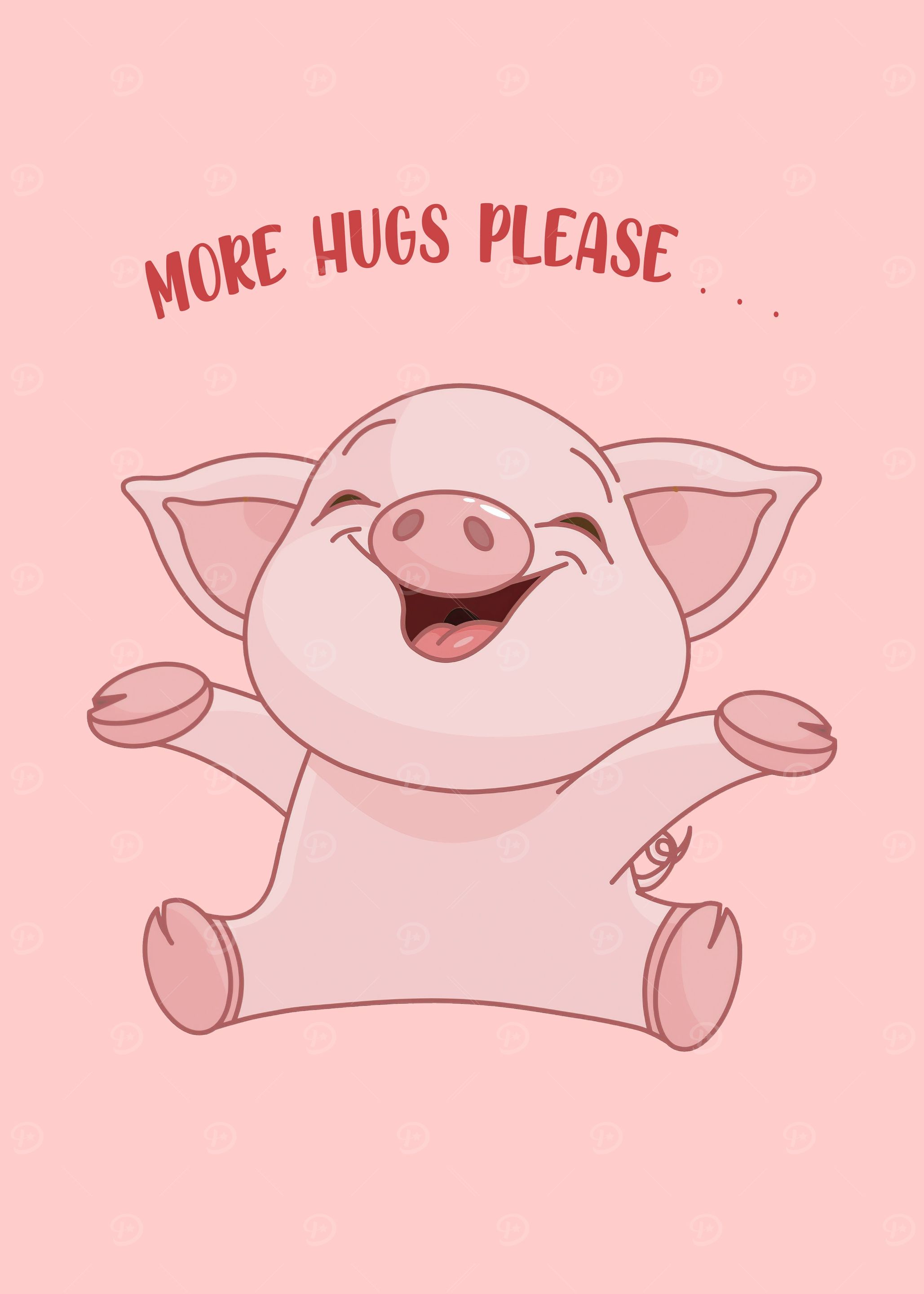 Cute pig