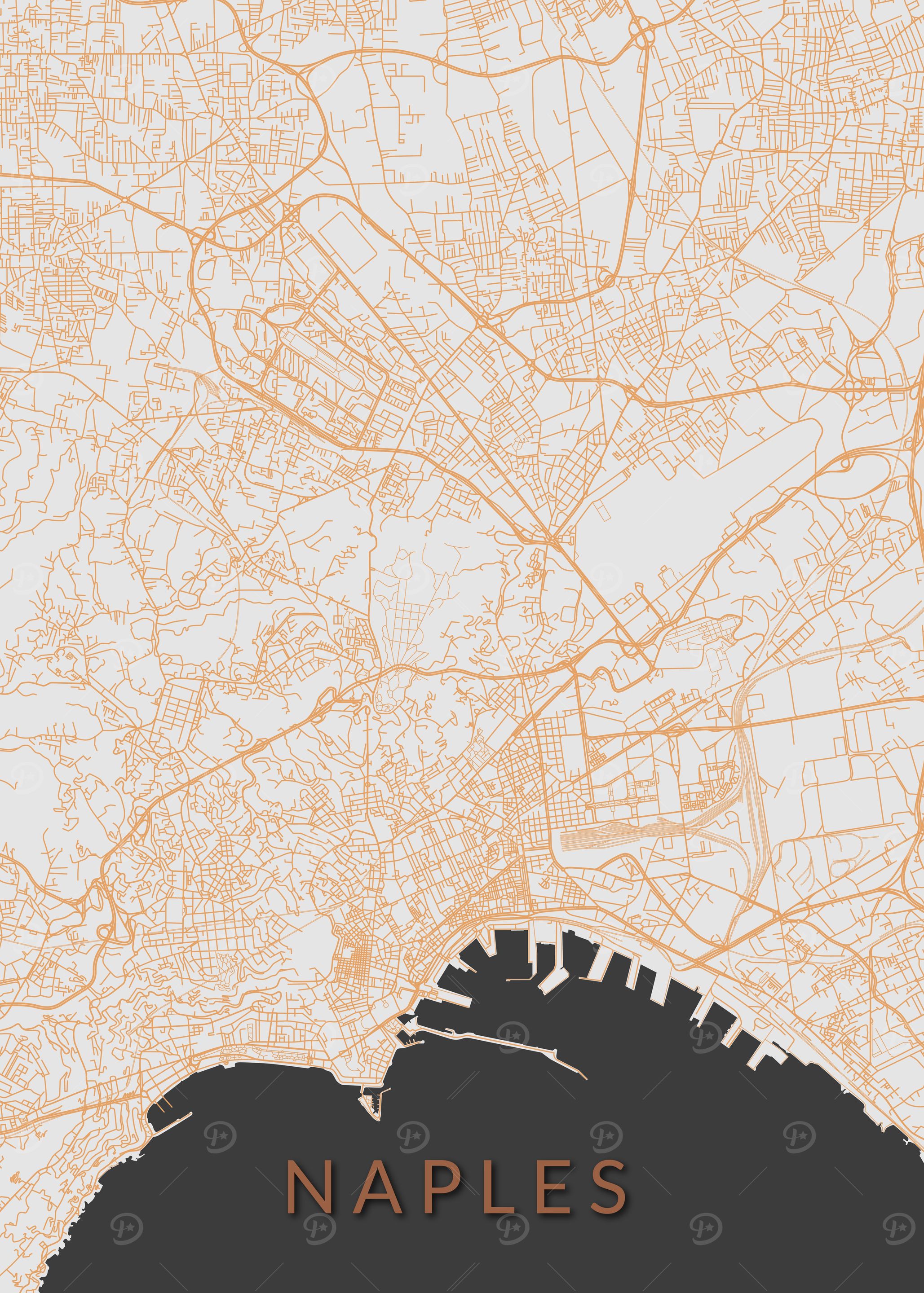 Naples Map