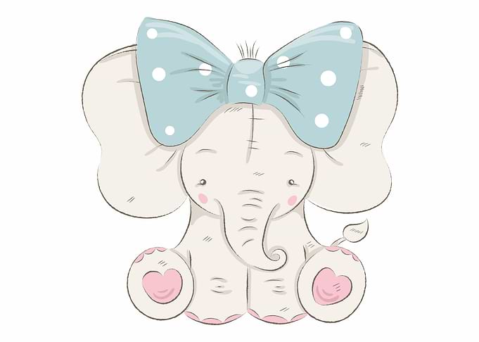 Cute elephant