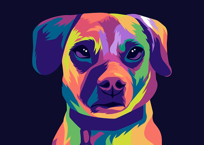 dog illustration