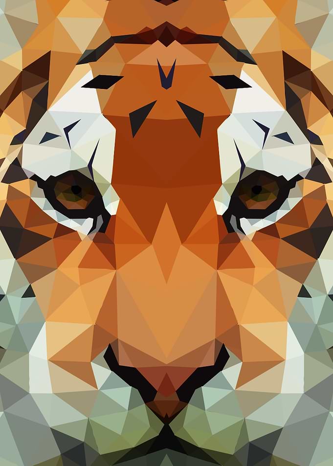 Low Poly Tiger