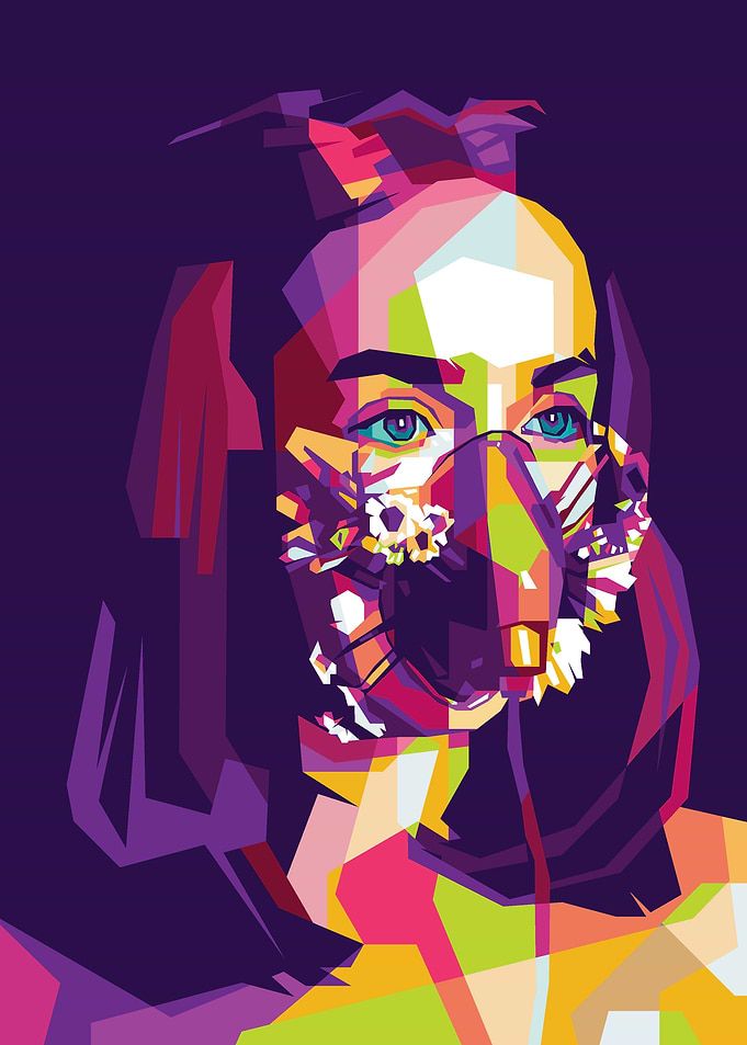 Women Mask Floral