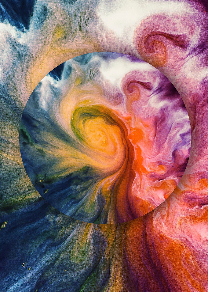space gradient art
