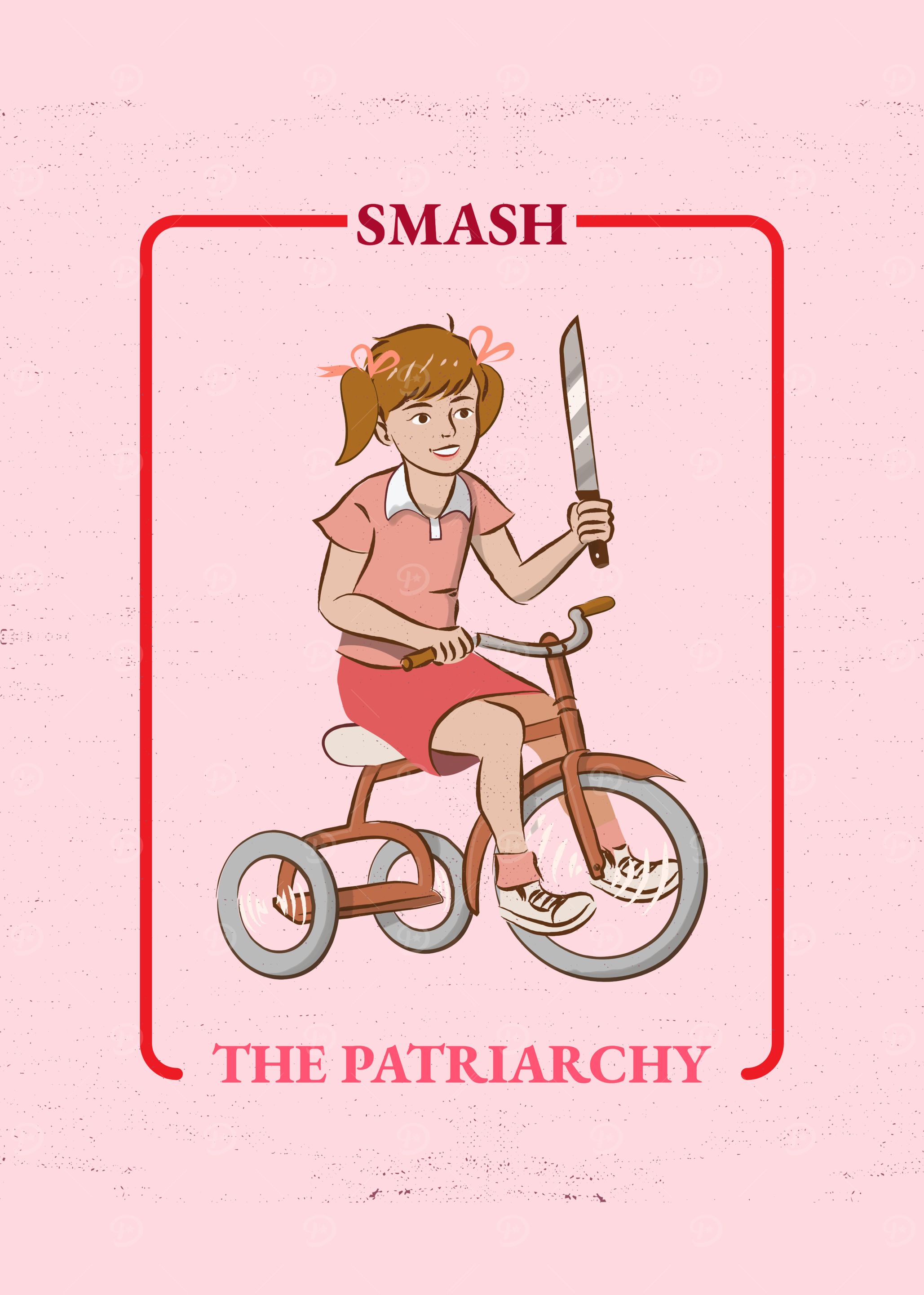 SMASH THE PATRIARCHY RETRO