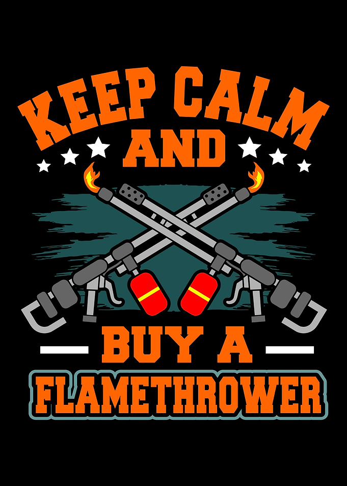 Flamethrower Cool Gift