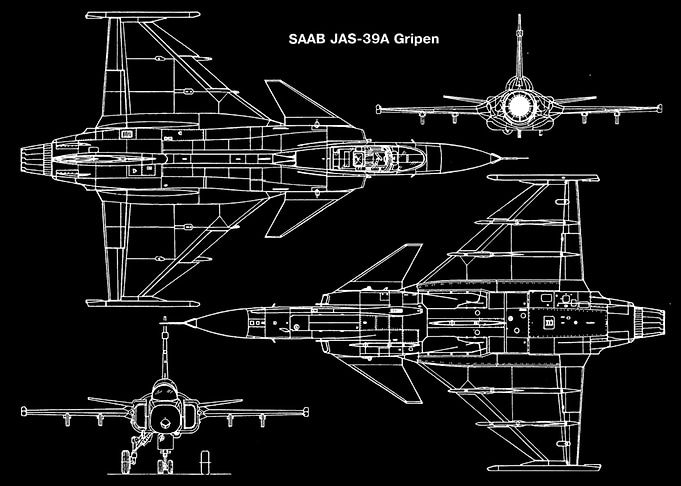 Saab JAS 39A Gripen