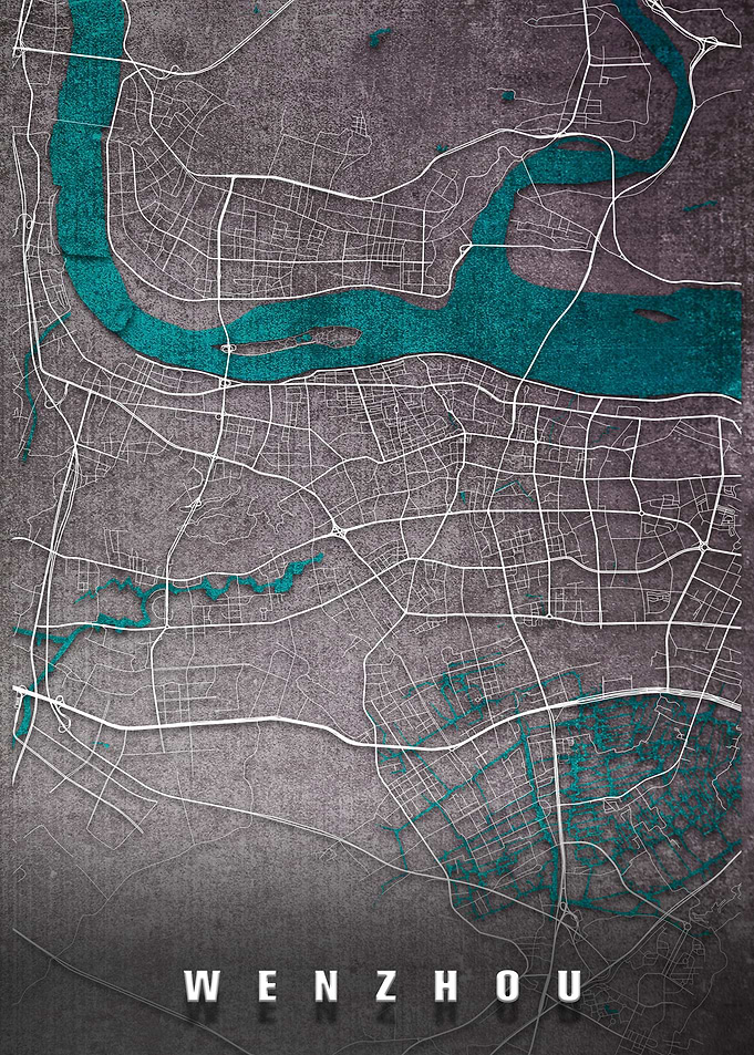 Wenzhou City Map