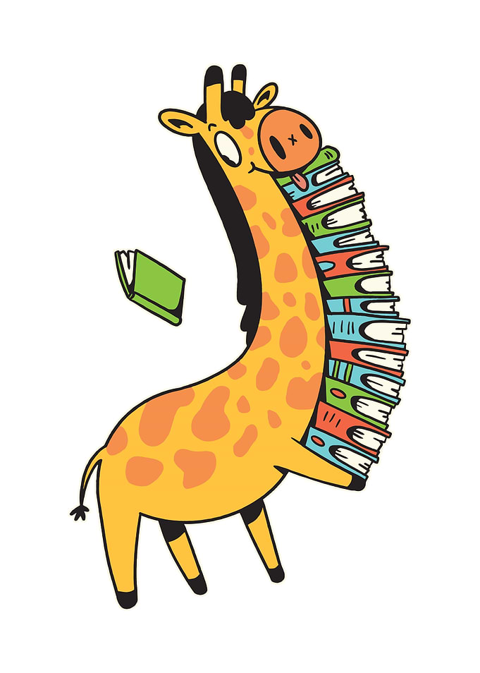 BOOK GIRAFFE