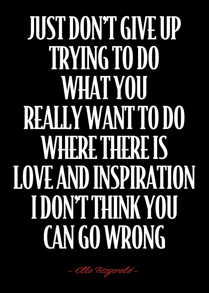 Ella Fitzgerald Quote