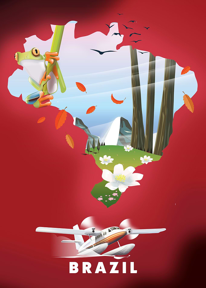 Brazil map