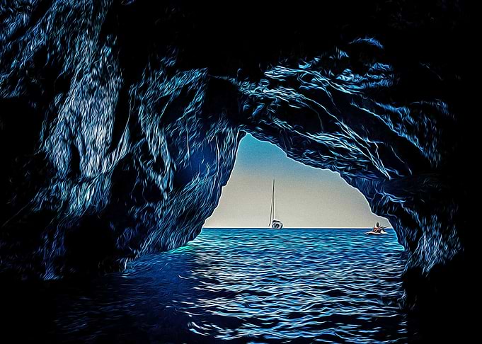 Little cave in Cilento