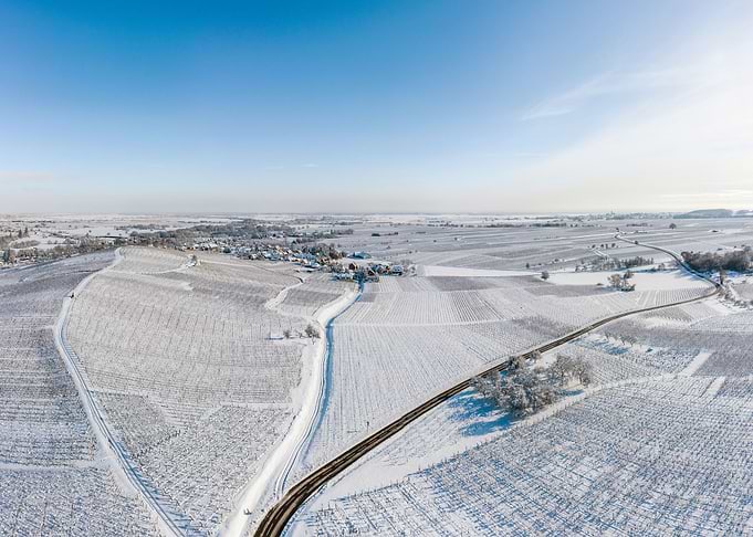 Snowcovered hills