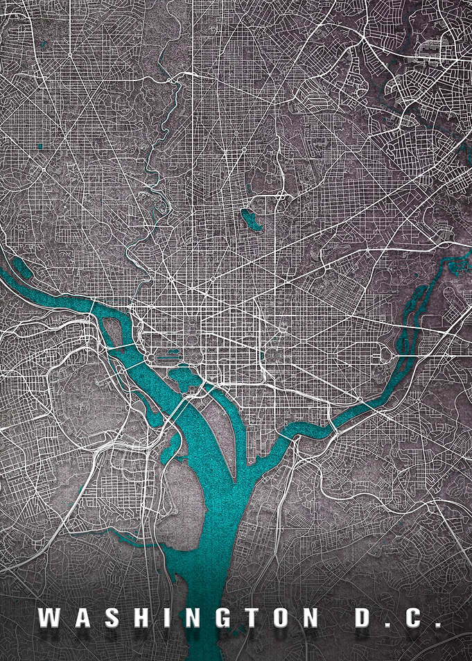 Washington DC City Map