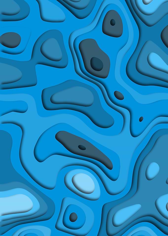 Blue Coral Reef