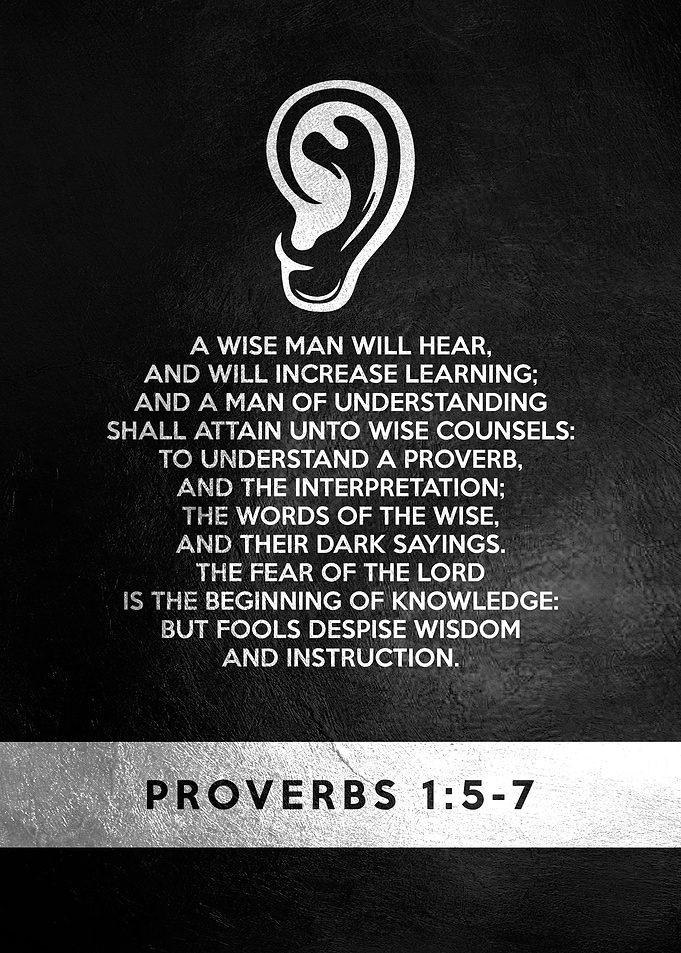 Proverbs 1 5 7
