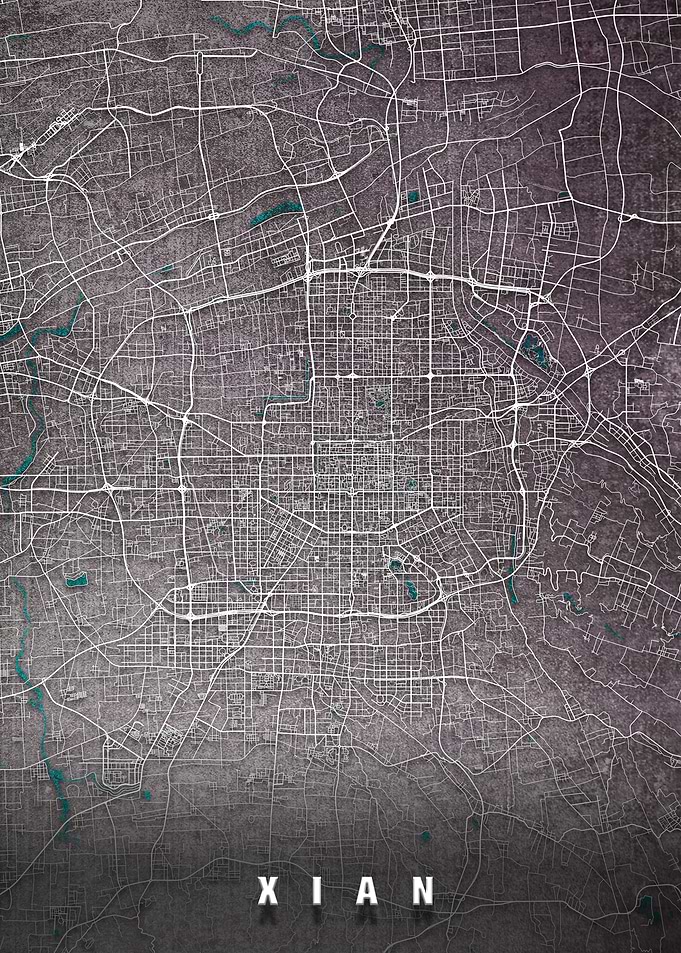 Xian City Map