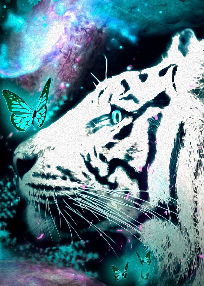 Space Tiger Butterflies