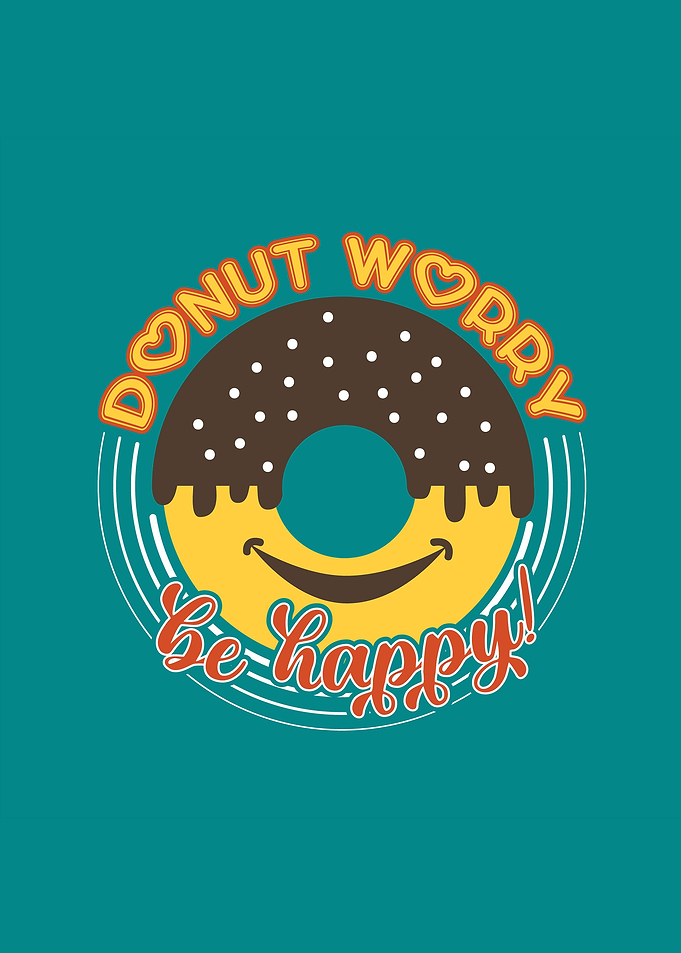 Donut Worry Be Happy
