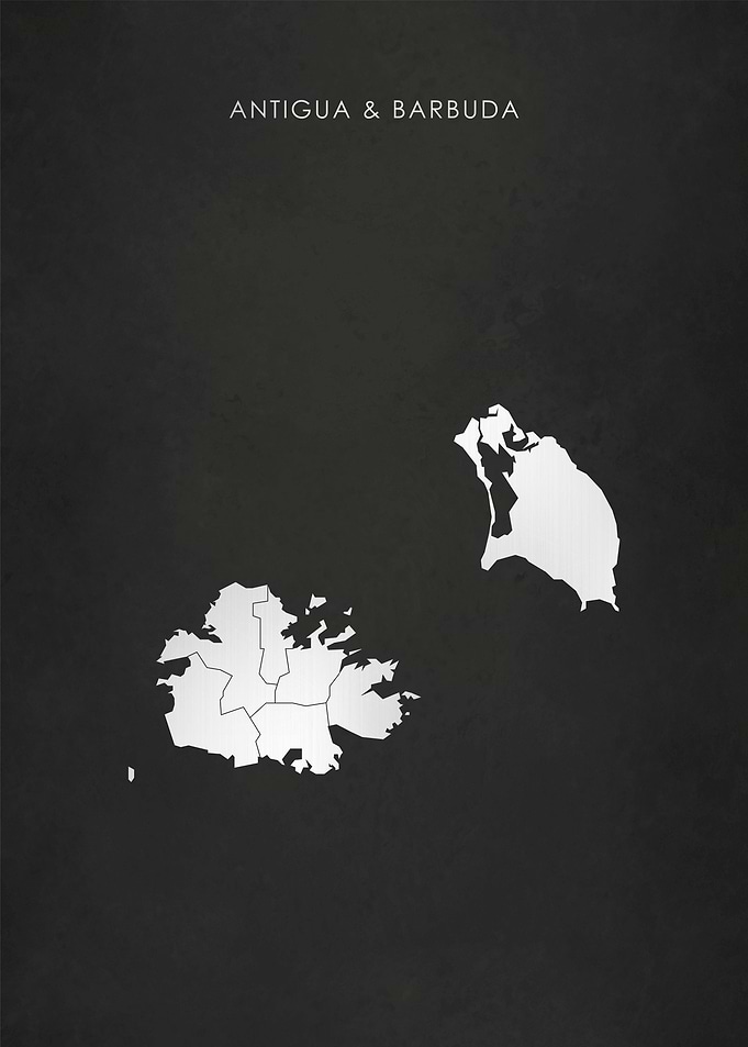 Antigua and Barbuda Map