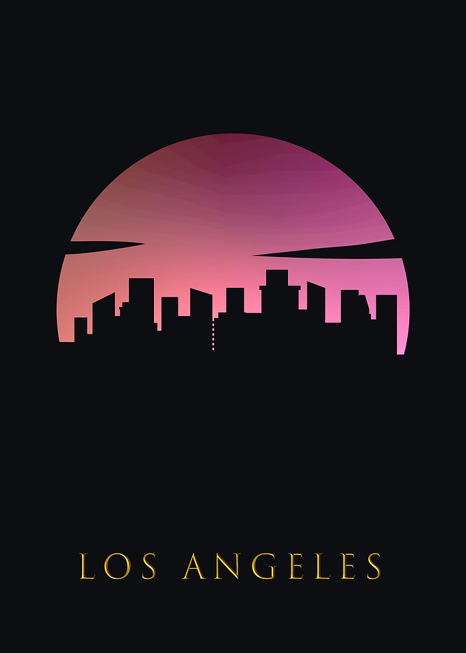 Los Angeles City Skyline