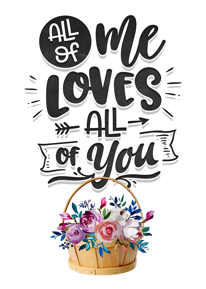 All of me loves you