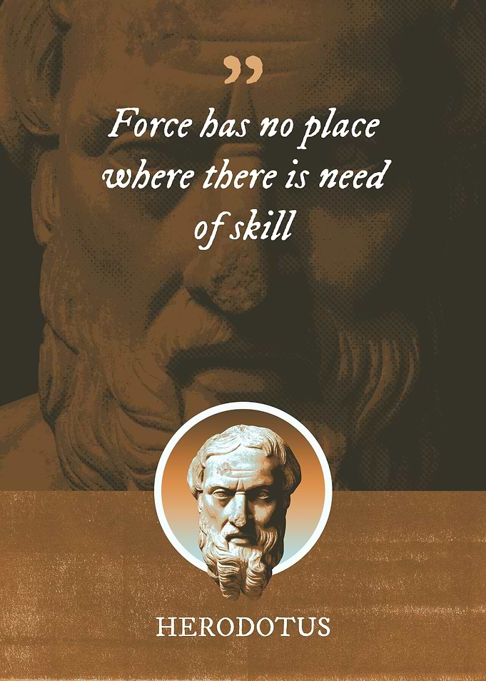 Force has no place where
