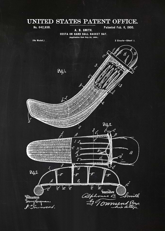 42 Jai Alai Cesta Basket