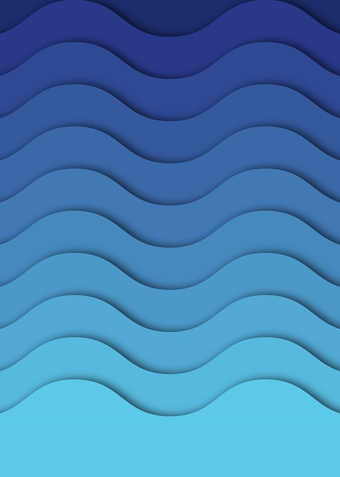Modern Blue Wave
