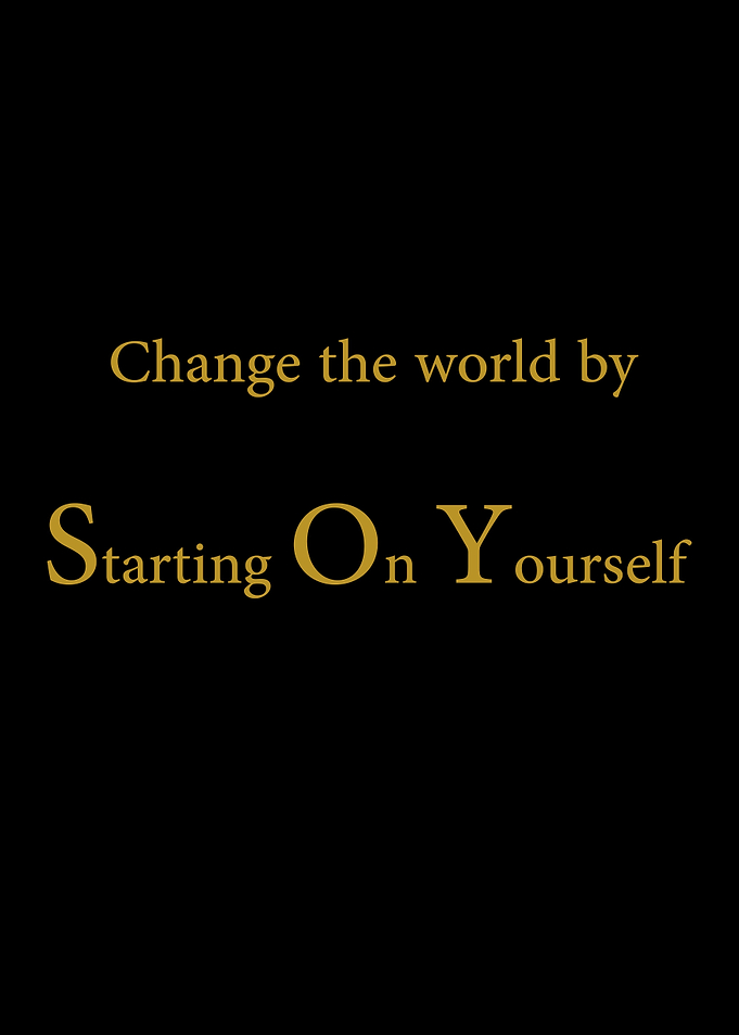 Change the world