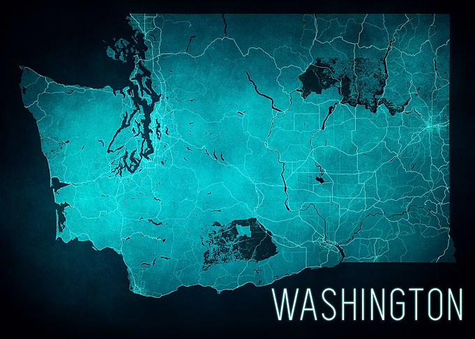 Washington State Map