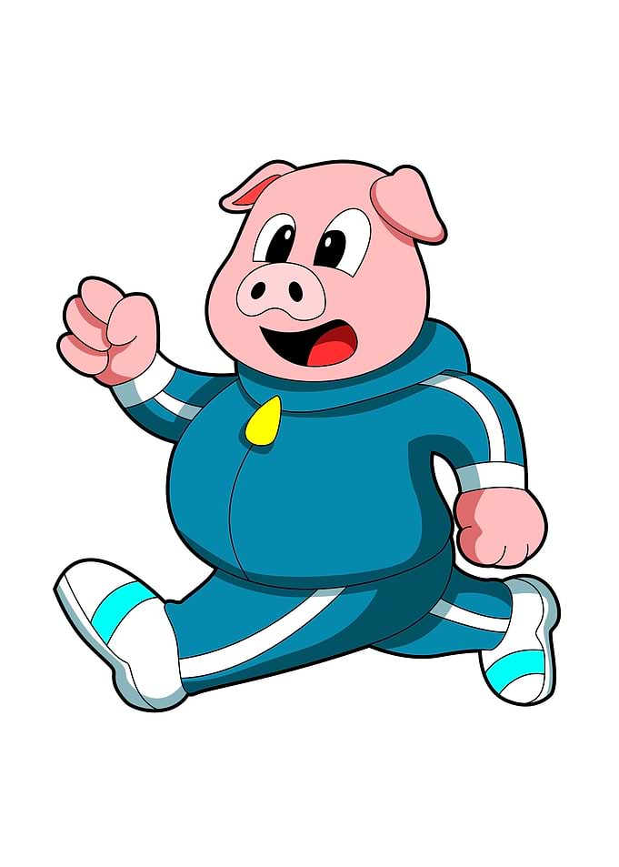 Pig Running Tracksuit