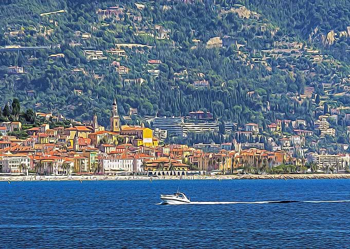Sailing in French Riviera