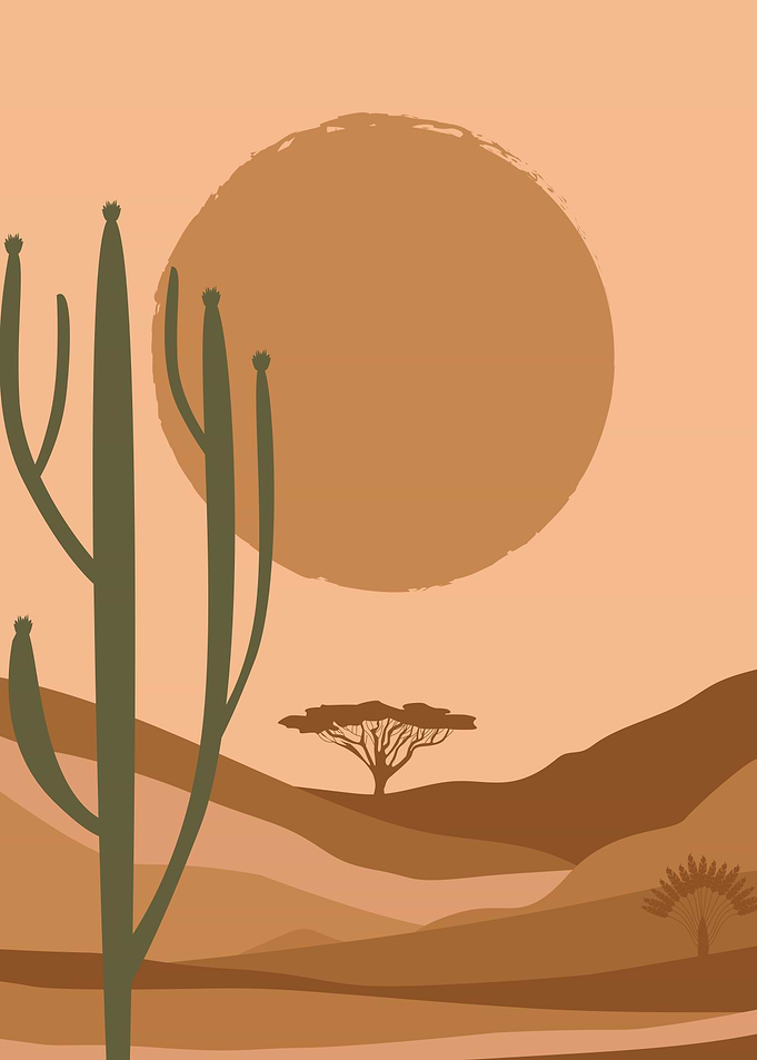 Modern Desert Art