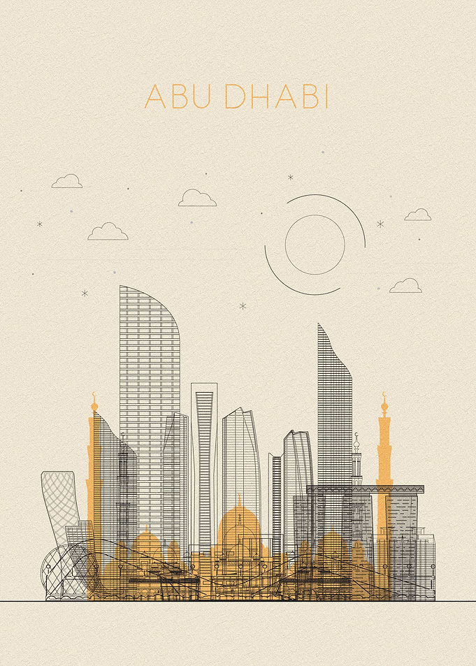 Abu Dhabi Skyline