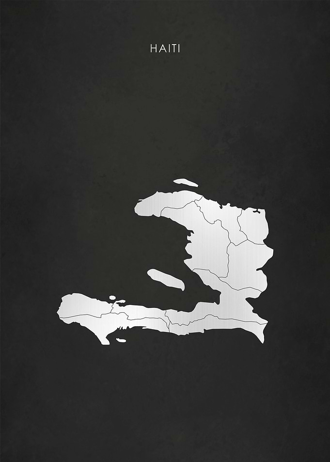 Silver Haiti Map