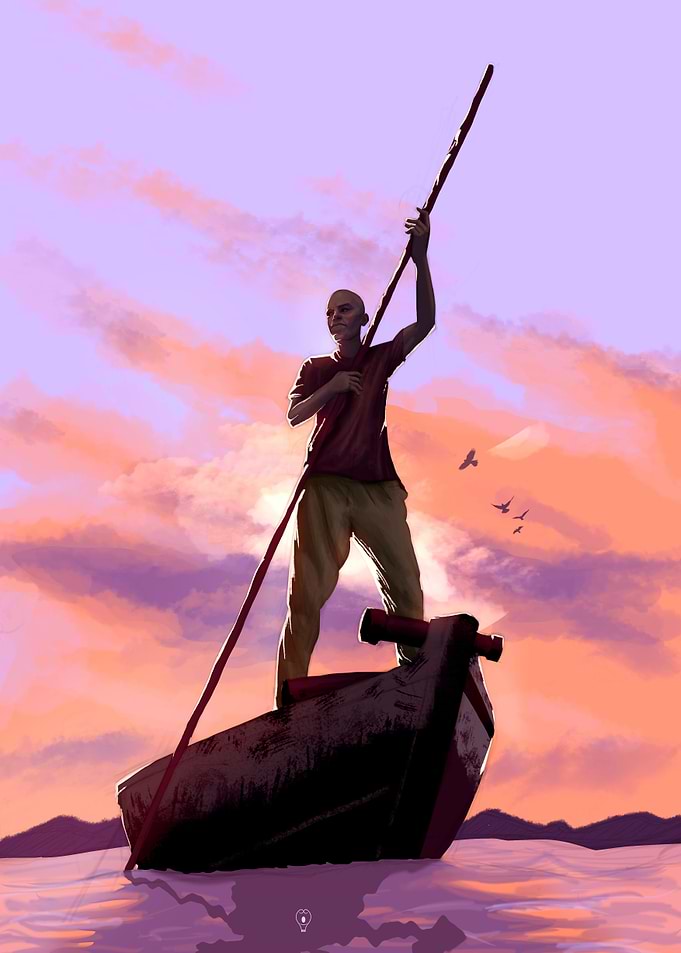 Canoeing in Makanjira