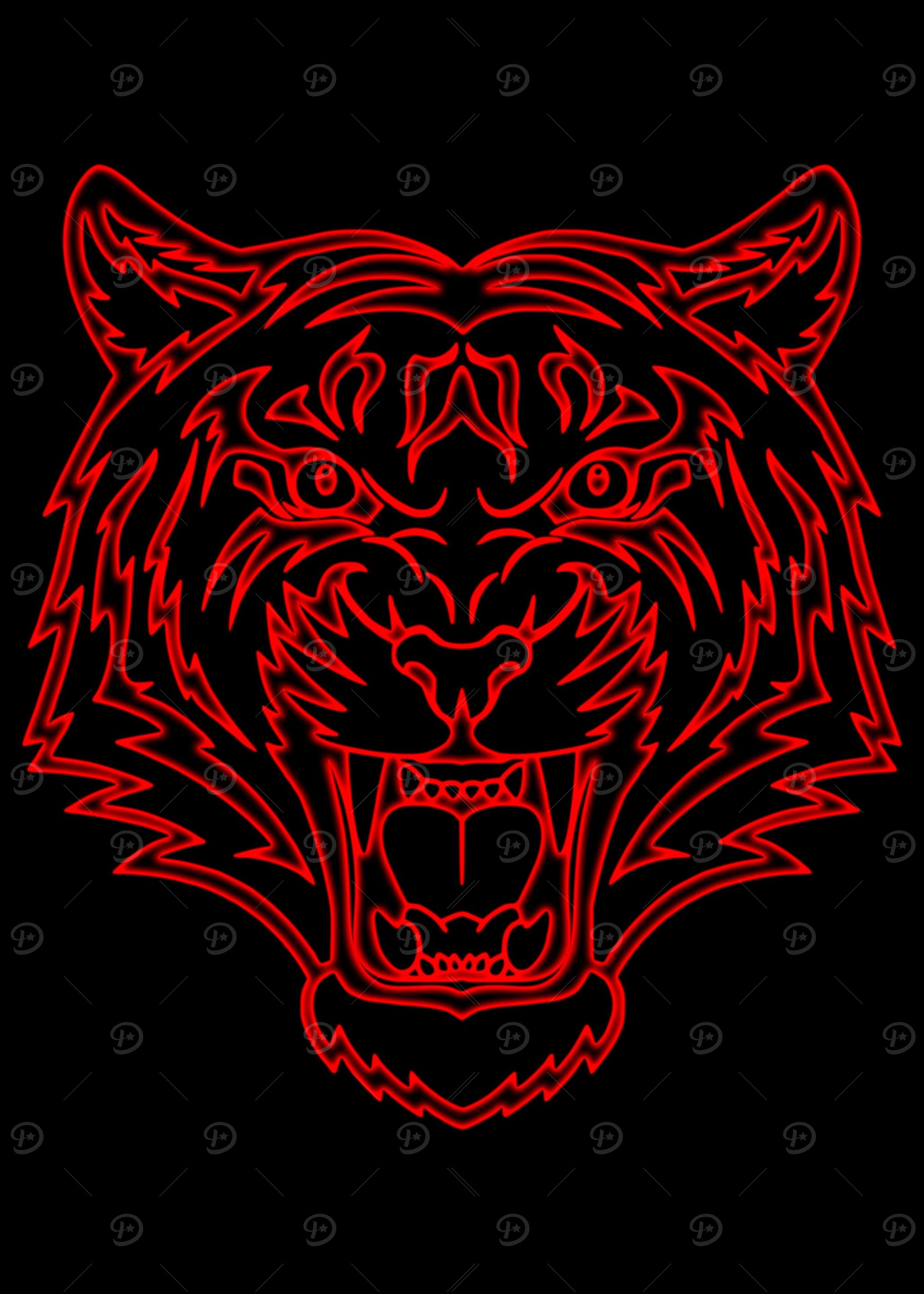 Tiger Glow Light Red