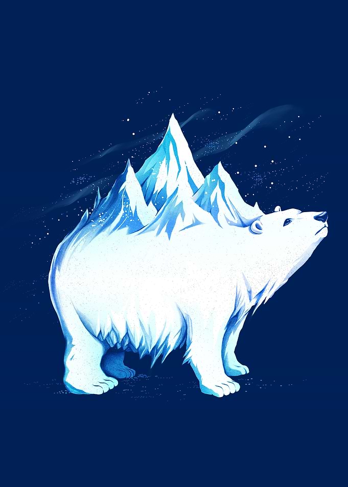 Icebearg Polar Bear