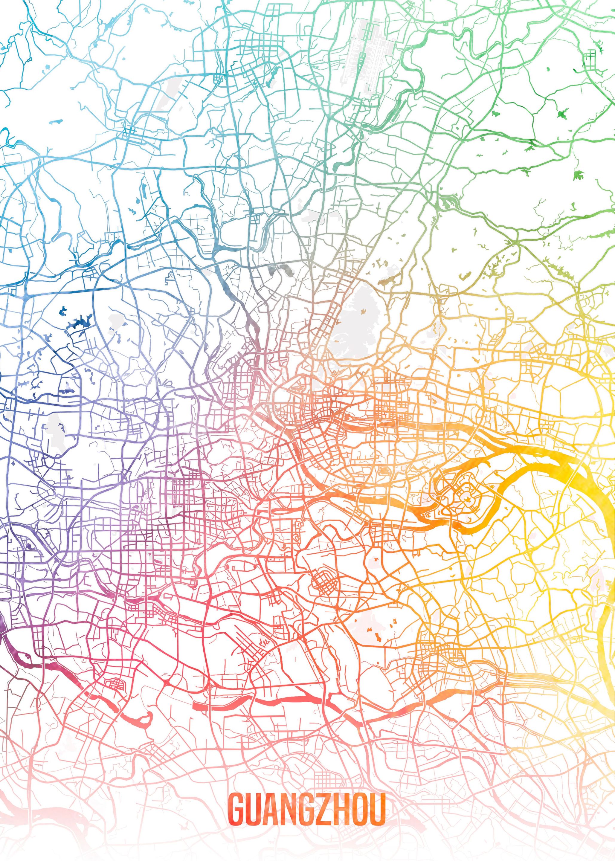 Guangzhou map