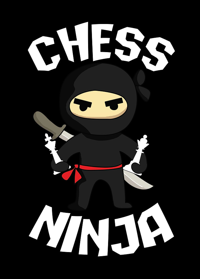 Chess Ninja I Funny Gift
